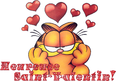 Garfield Saint Valentin