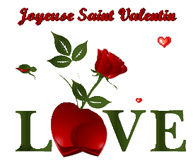 Joyeuse Saint Valentin Love