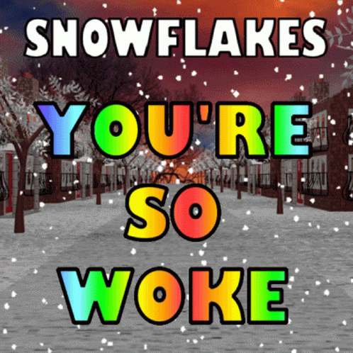 Snowflakes - you're so woke