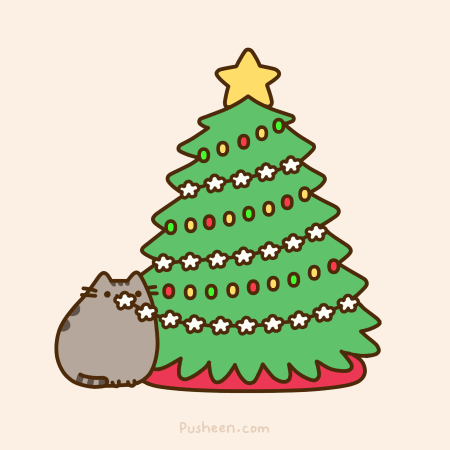 Chat-pin de Noël