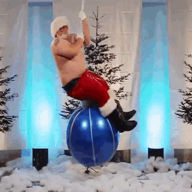Père Noël Wrecking Ball