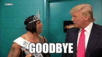 Trump: Au revoir