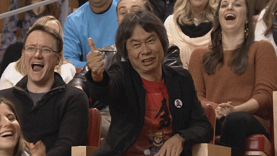 Shigeru Miyamoto Thumbs Down