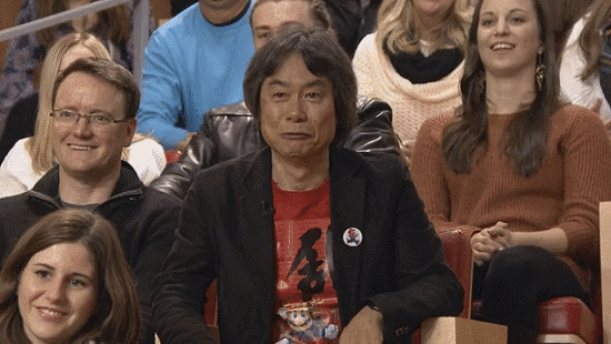 Shigeru Miyamoto Thumbs Up