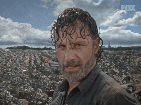 Rick Grimes - Ciel Bleu - The Walking Dead