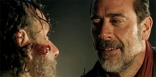 The Walking Dead Rick et Negan