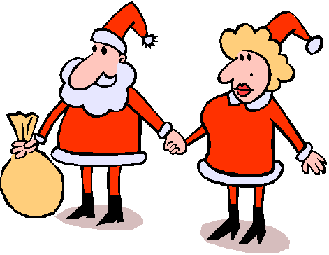 Père Noël et mère Noël